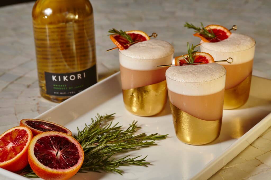 Rue Daily Entertaining: Kikori Whiskey Blood Orange Sour